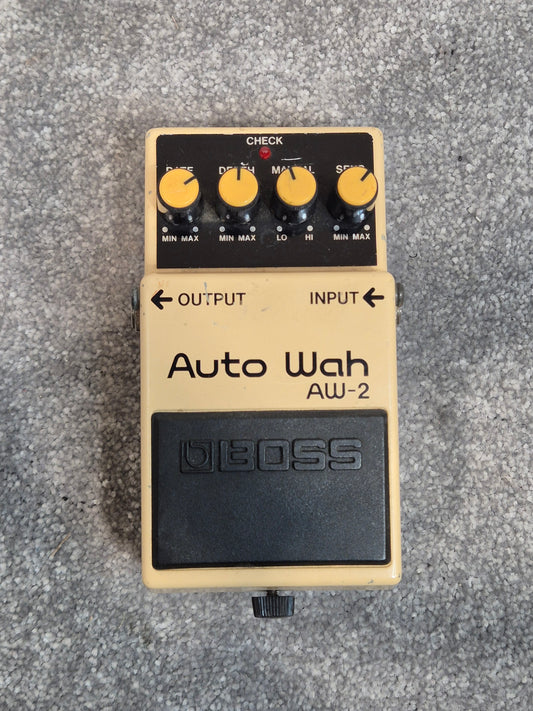 Boss AW-2 Auto Wah - Guitar Effects Pedal