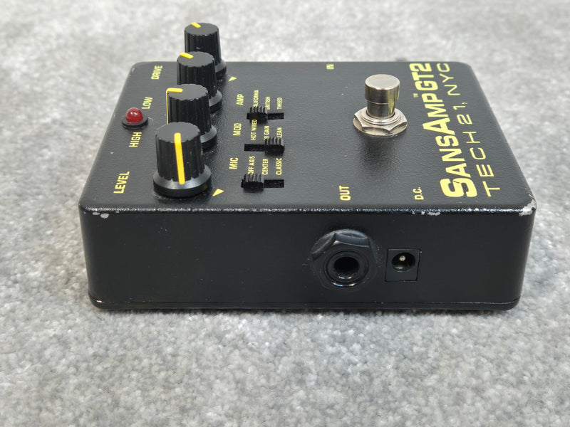 Tech 21 SansAmp GT2- Tube Amp Emulation Pedal - Image 5