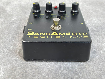 Tech 21 SansAmp GT2- Tube Amp Emulation Pedal