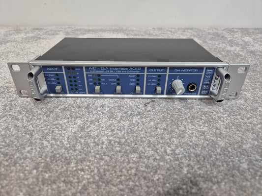 RME ADI-2 AD/DA Converter - Compact and Highly Flexible 2-Channel Converter w/ Original Box
