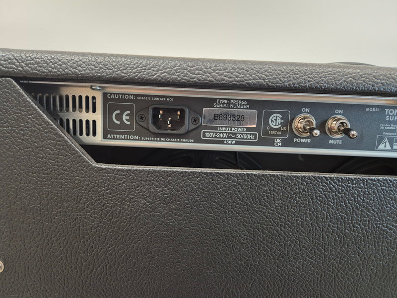 Fender Tone Master Super Reverb Amp - 45-watts Guitar Amplifier - Mint - Image 9