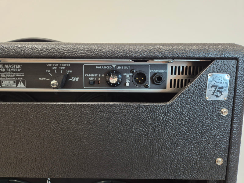 Fender Tone Master Super Reverb Amp - 45-watts Guitar Amplifier - Mint - Image 10