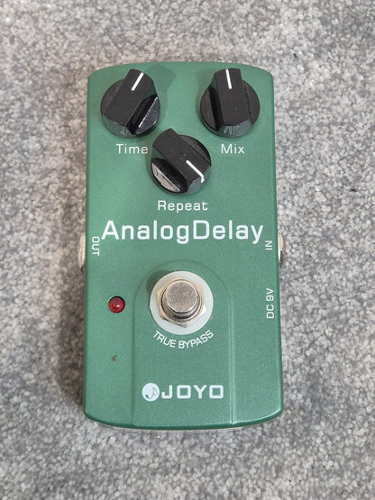 JOYO JF-33 Analog Delay - Guitar Effect Pedal - Green