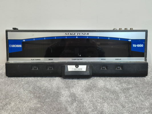 Boss Stage Tuner TU1000 - High-Intensity LED Meter Tuner
