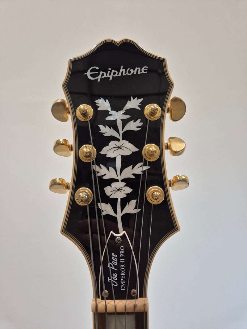 Epiphone Joe Pass Emperor II - Electric Guitar w/ Hard Case - Mint - Image 5