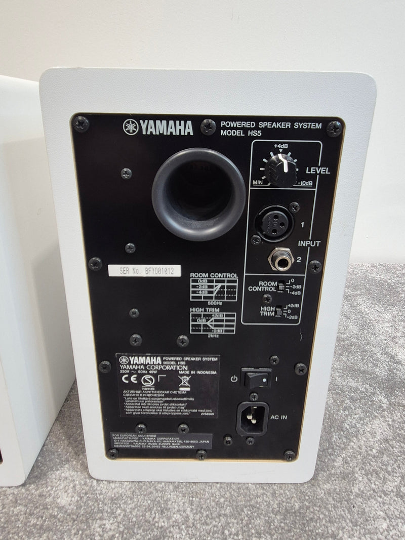 Yamaha H5 Studio Monitor Speakers - 2-Way Bass-Reflex Bi-Amplified - Pair - Image 11