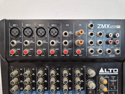 Alto Professional ZMX122FX - 8-Channel, 2-Bus Professional Mixer