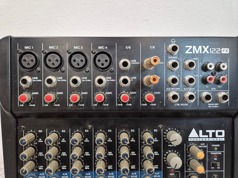 Alto Professional ZMX122FX - 8-Channel, 2-Bus Professional Mixer - Image 3
