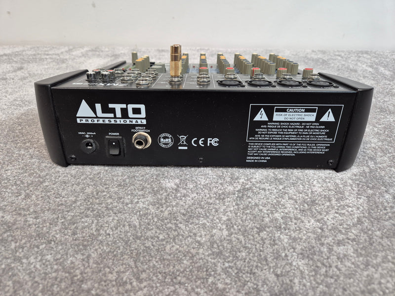 Alto Professional ZMX122FX - 8-Channel, 2-Bus Professional Mixer - Image 6