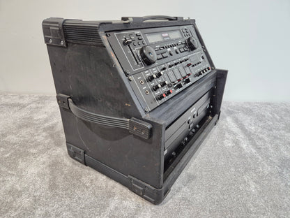 KAM KCD 950 DJ Player - Dual CD Player w/ Wooden Case