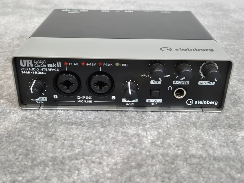 Steinberg UR22 MKII - Two-Input, Two-Output USB 2.0 Audio Interface - Image 1