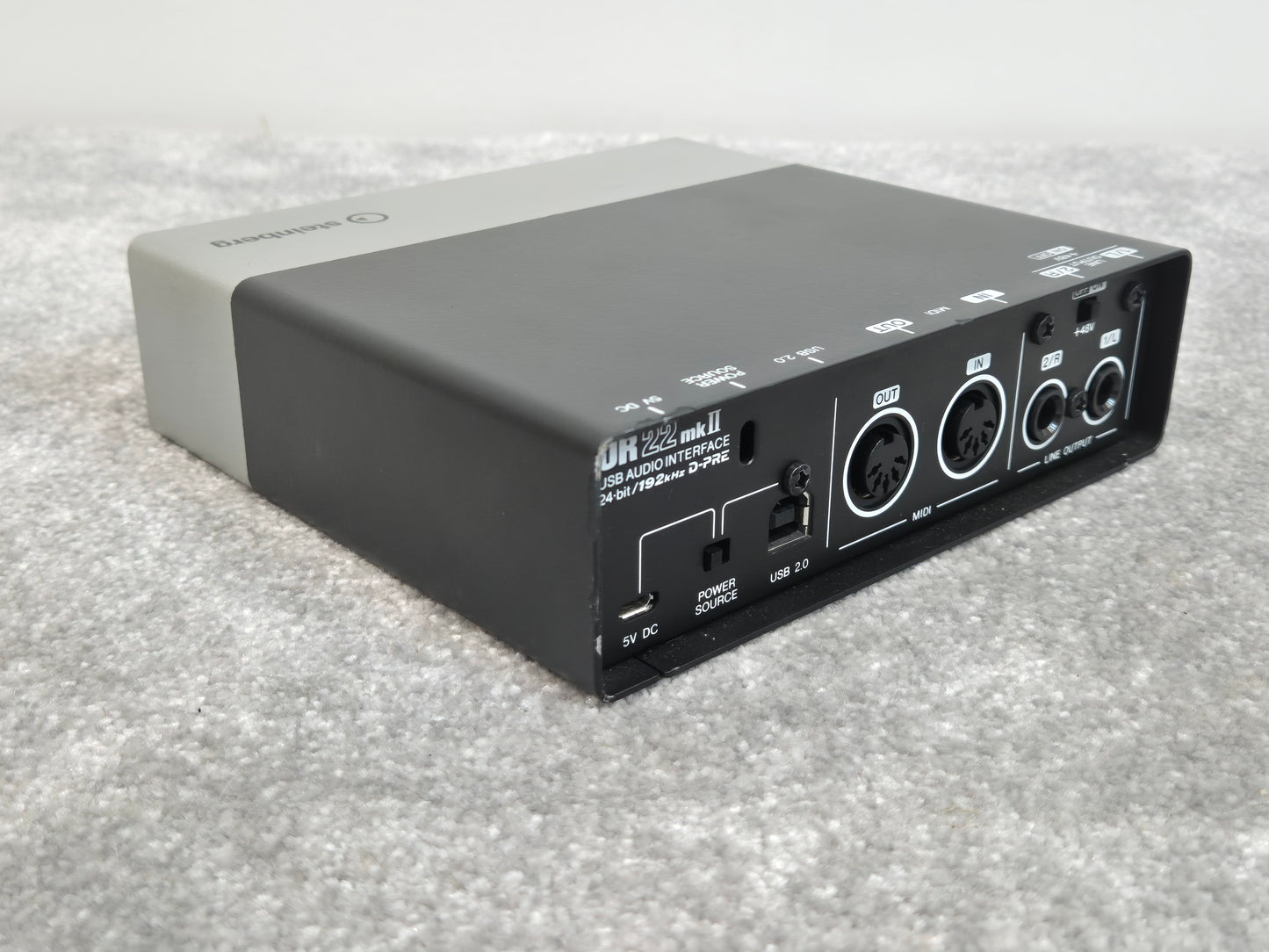 Steinberg UR22 MKII - Two-Input, Two-Output USB 2.0 Audio Interface