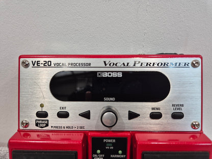 Boss VE20 Vocal Performer -  Multi-Effects Stompbox w/ Original Box