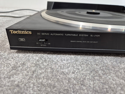 Technics SL-J110R - DC Servo Full-Auto Belt Drive Turntable (Read Description)