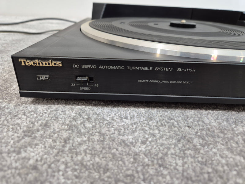 Technics SL-J110R - DC Servo Full-Auto Belt Drive Turntable (Read Description) - Image 3