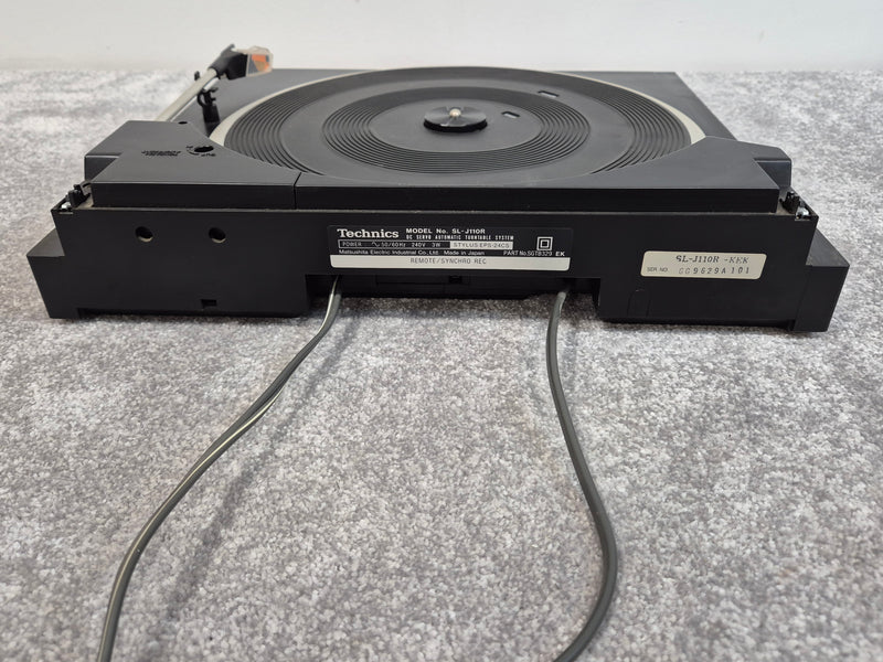 Technics SL-J110R - DC Servo Full-Auto Belt Drive Turntable (Read Description) - Image 10