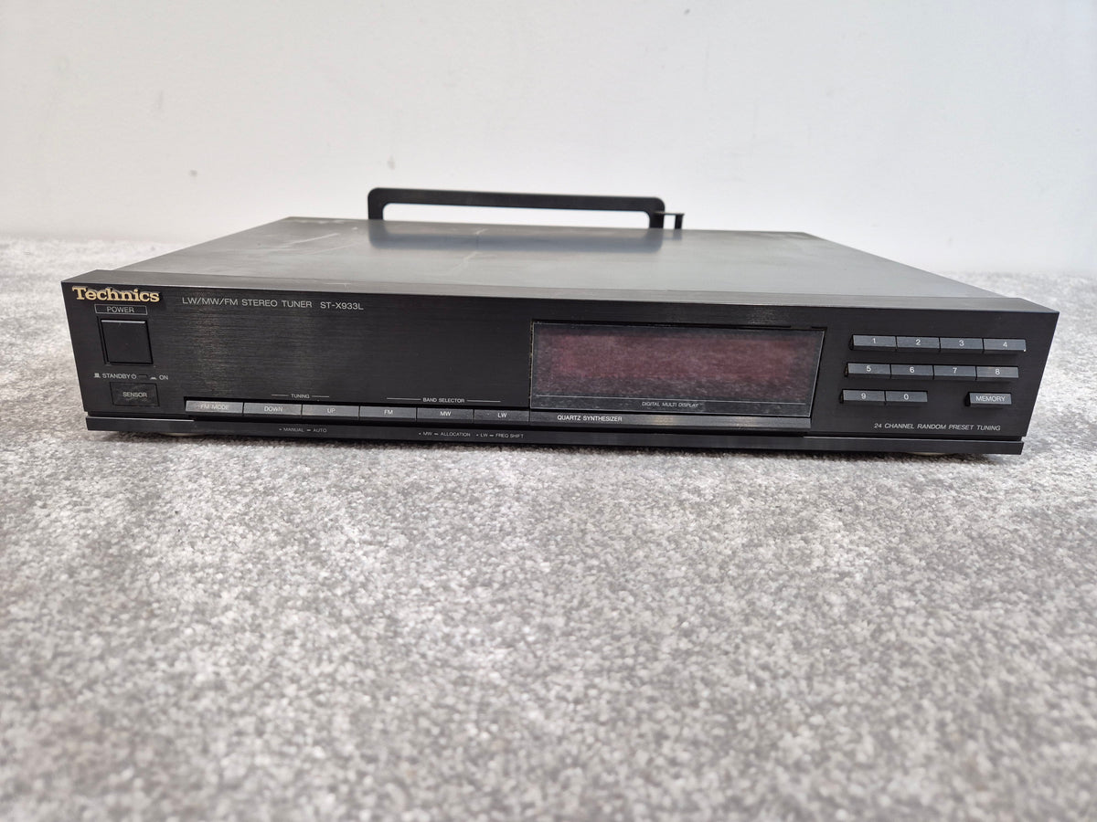 Technics ST-X933L - Quartz Synthesizer AM/FM Stereo Tuner