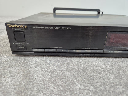 Technics ST-X933L - Quartz Synthesizer AM/FM Stereo Tuner