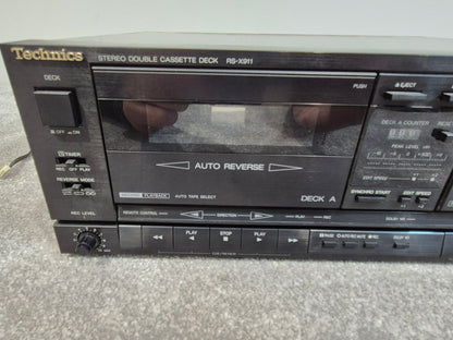 Technics RS-X911 - Stereo Double Cassette Deck (Read Description)