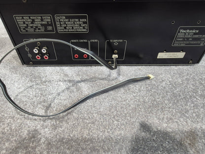 Technics RS-X911 - Stereo Double Cassette Deck (Read Description)