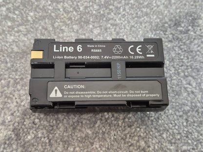 Line 6 JTV Battery- Li-Ion Battery for JTV/Variax Standard/Shuriken Guitars