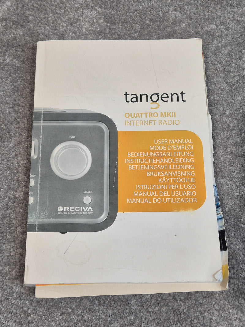 Tangent Quattro MK2 Internet Radio - Retro Design - Excellent w/ Power Supply - Image 8