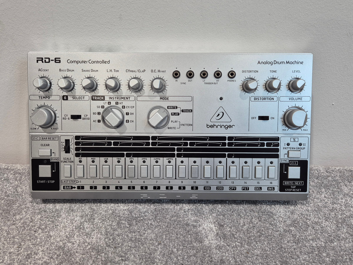 Behringer RD-6 -  Drum Machine (Spares or Repairs)