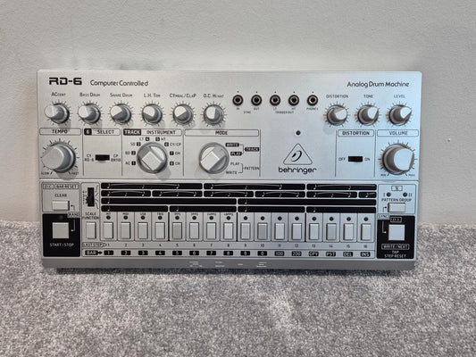 Behringer RD-6 -  Drum Machine (Spares or Repairs)