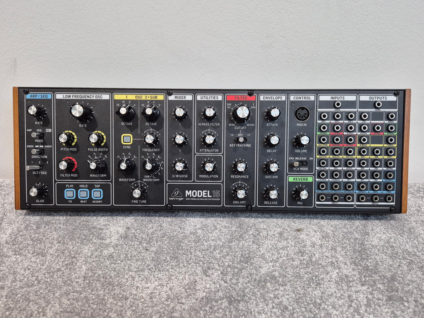 Behringer Model 15 - Semi-Modular Analog Synthesizer (Spares or Repairs)