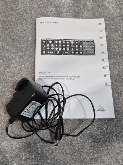 Behringer Model 15 - Semi-Modular Analog Synthesizer (Spares or Repairs)
