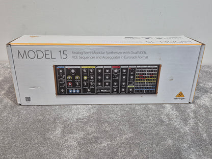 Behringer Model 15 - Semi-Modular Analog Synthesizer (Spares or Repairs)