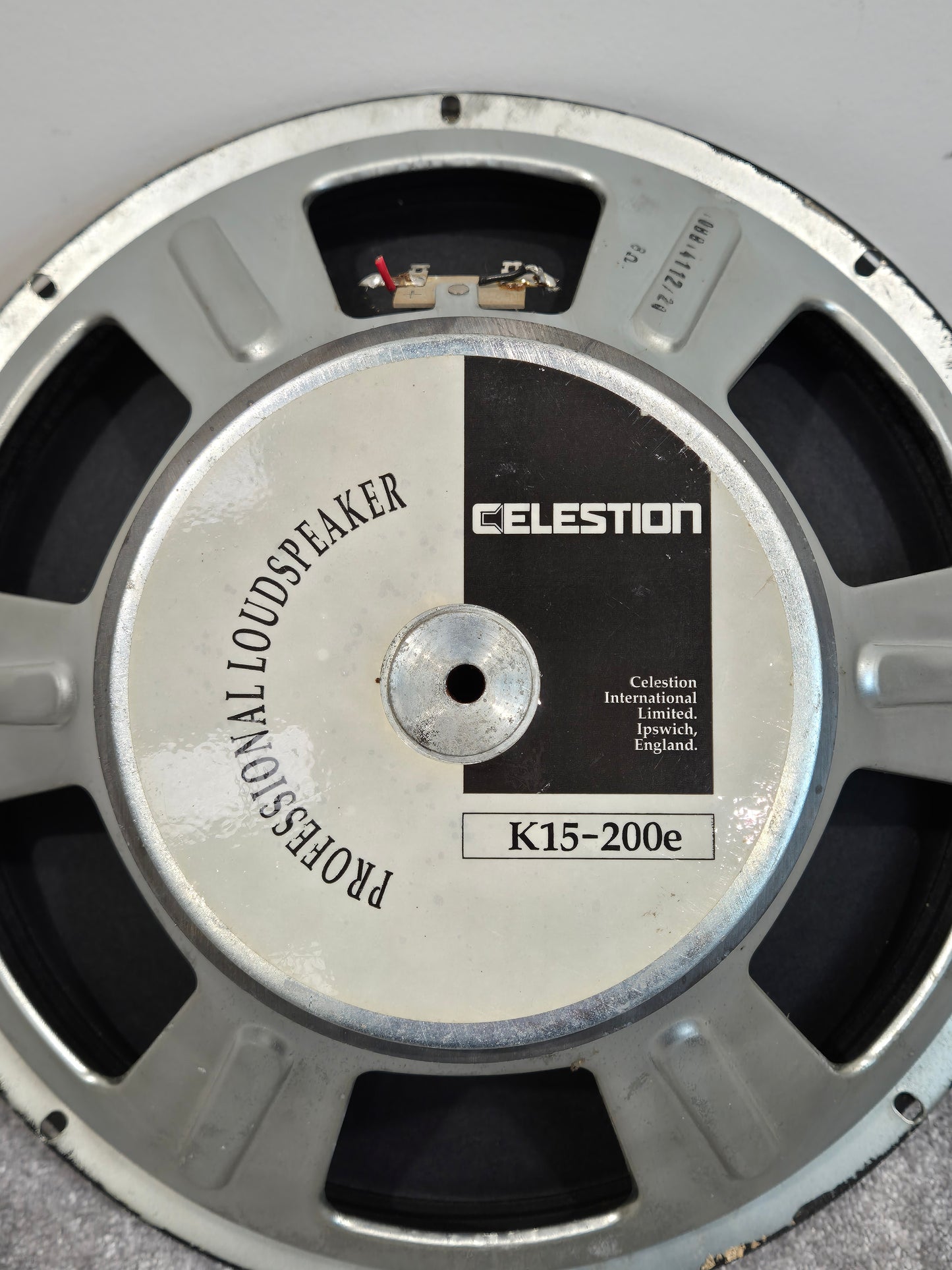 Celestion K15-200E - 200-watts Vintage Loudspeaker w/ Speaker Cover