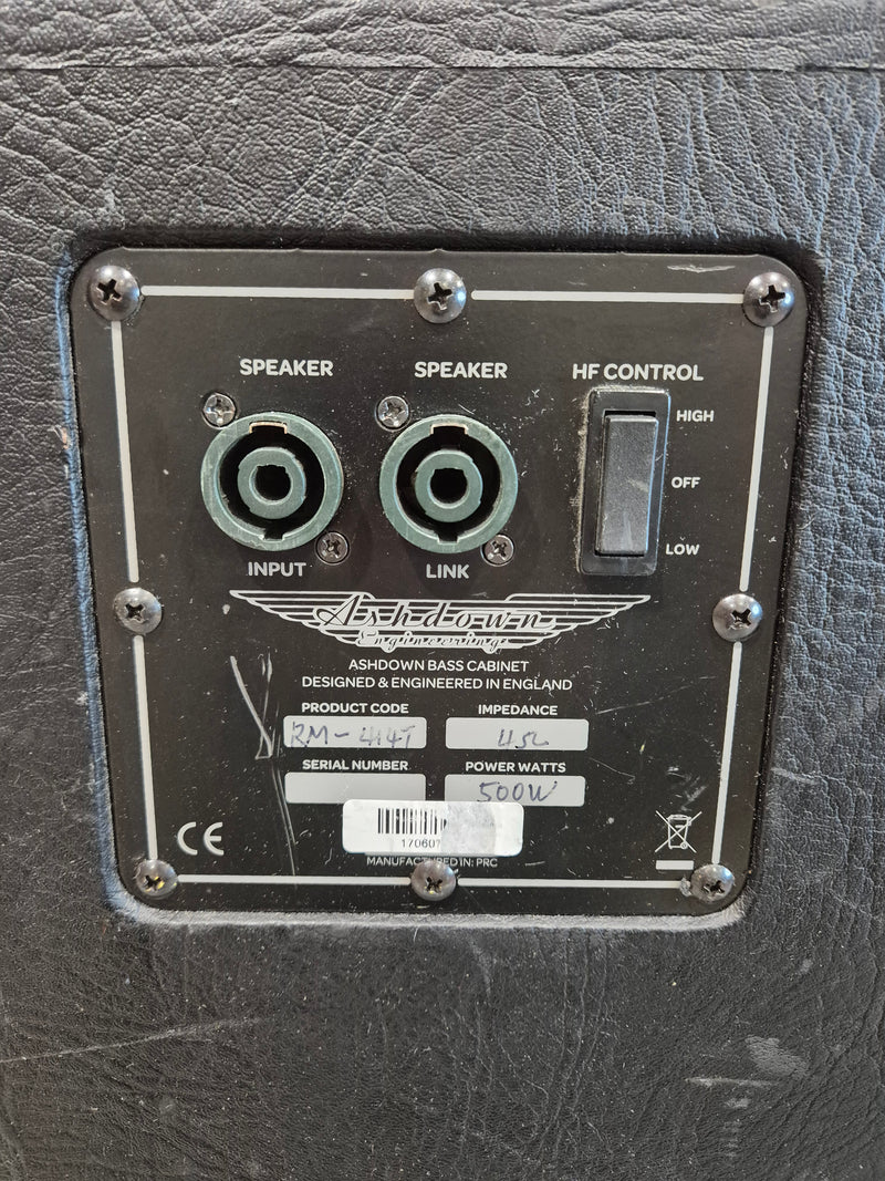 Ashdown Engineering RM 414 EVO II - 600W 4x10, 4 Ohm Bass Cabinet - Image 12