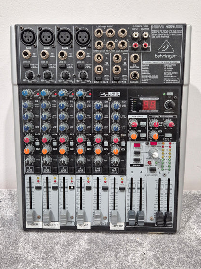 Behringer Xenyx 1204USB Mixer - Premium 12-input 2/2-Bus Mixer RRP £139