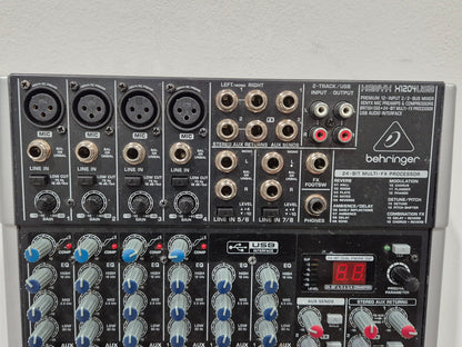 Behringer Xenyx 1204USB Mixer - Premium 12-input 2/2-Bus Mixer RRP £139