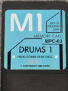 Korg M1 MPC-03 - Drums 1 Program Card - Drum Sounds - Photo 4