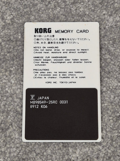 Korg M1 MSC-03 - PCM Sound Library Expander