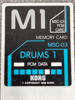 Korg M1 MSC-03 - PCM Sound Library Expander - Image 4