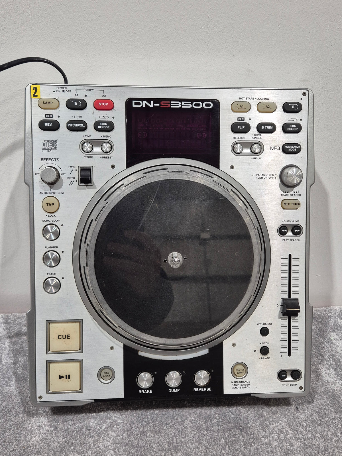 Denon DN-S3500 - Tabletop CD/MP3 Player