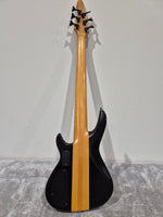 Aria Pro II 6 String Avante 24 Fret Electric Bass Guitar - Black - Image 8