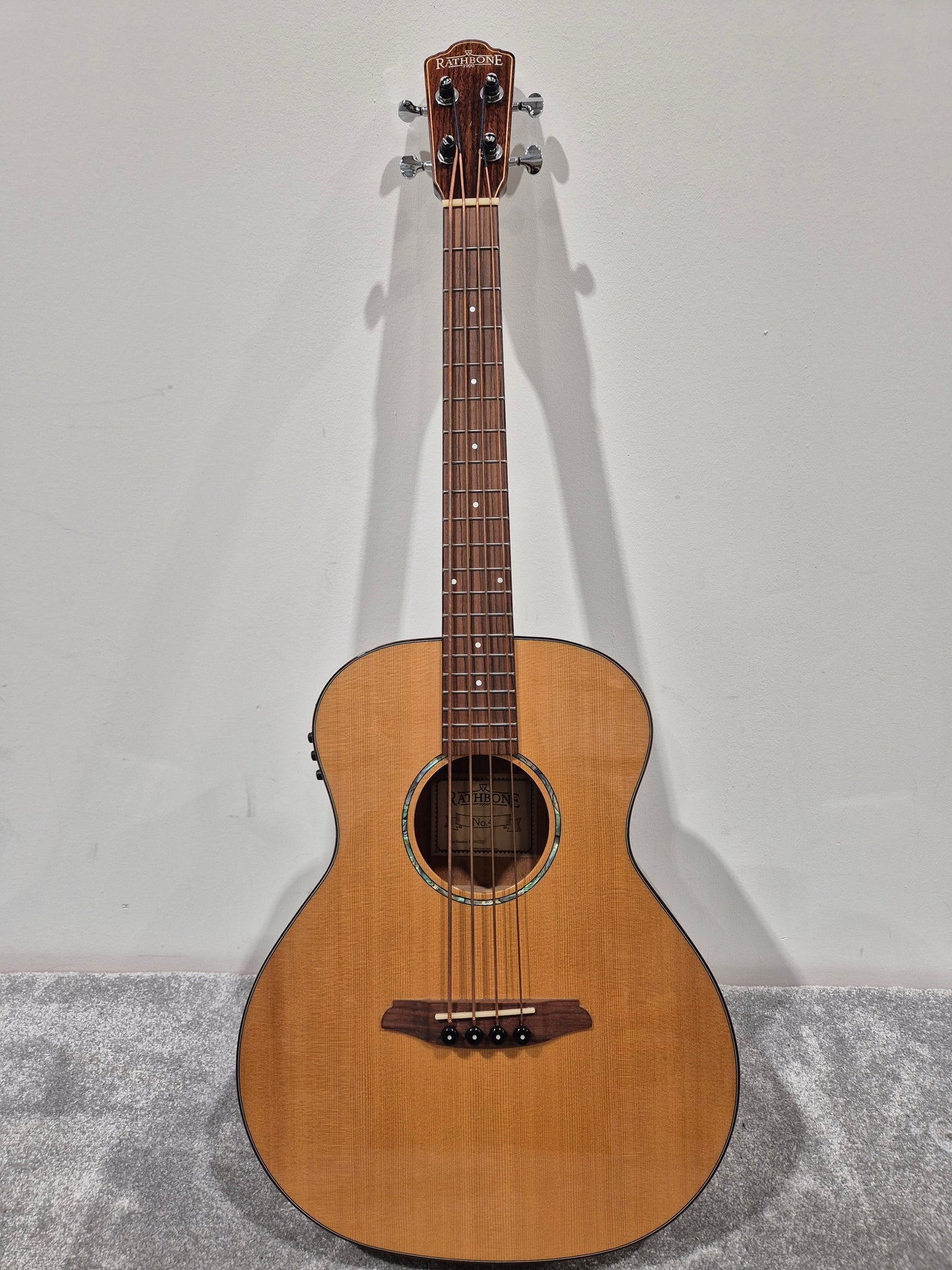 Rathbone No.4 R4SME - Electro Acoustic Bass Guitar w/ Soft Gig Bag
