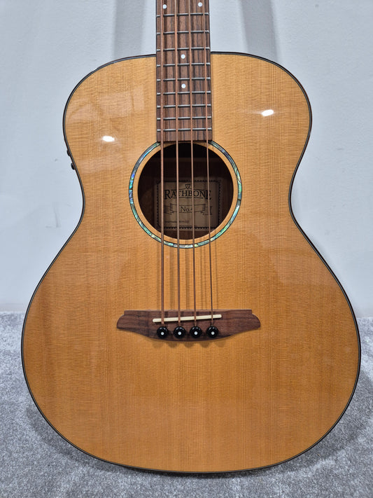Rathbone No.4 R4SME - Electro Acoustic Bass Guitar w/ Soft Gig Bag