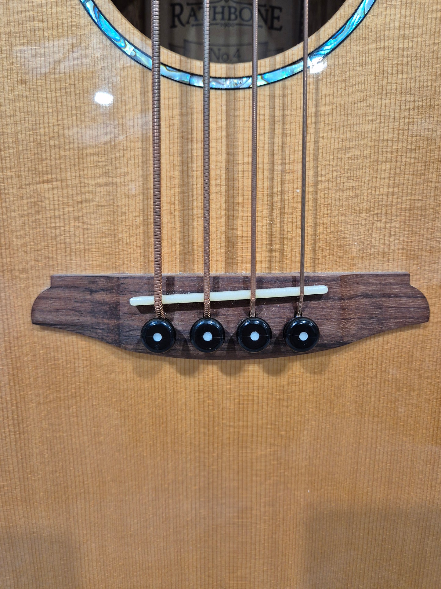 Rathbone No.4 R4SME - Electro Acoustic Bass Guitar w/ Soft Gig Bag
