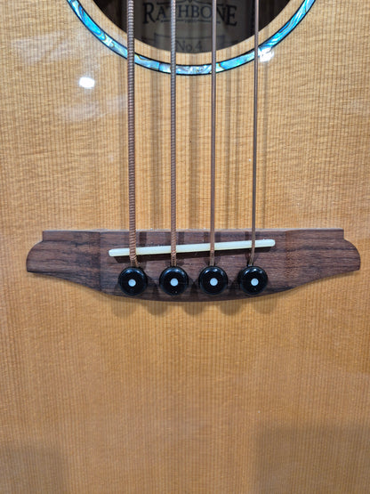 Rathbone No.4 R4SME - Electro Acoustic Bass Guitar w/ Soft Gig Bag
