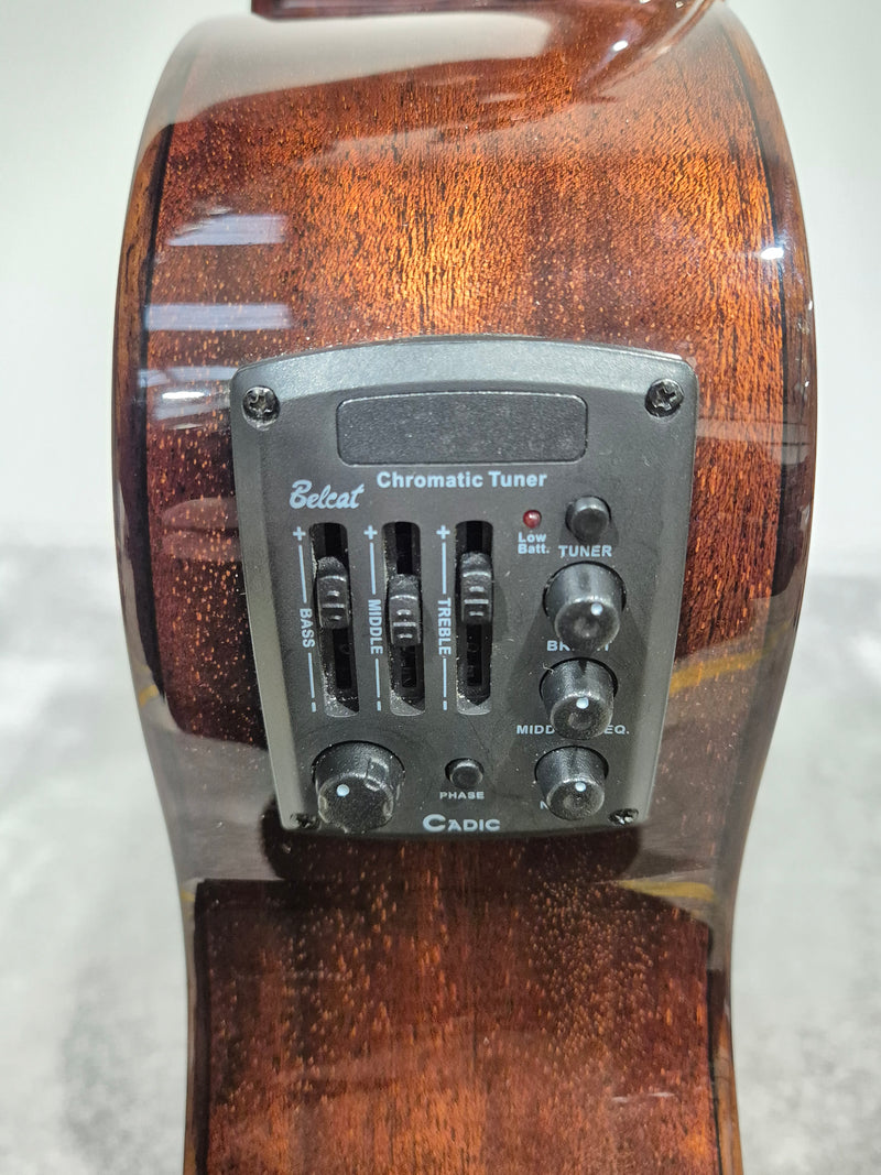 Rathbone No.4 R4SME Acoustic Guitar - Solid Spruce Top, Mahogany Back & Sides - Excellent w/ Soft Case - Image 6