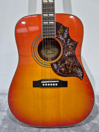 Epiphone Hummingbird Pro - Acoustic Guitar w/ Hard Case