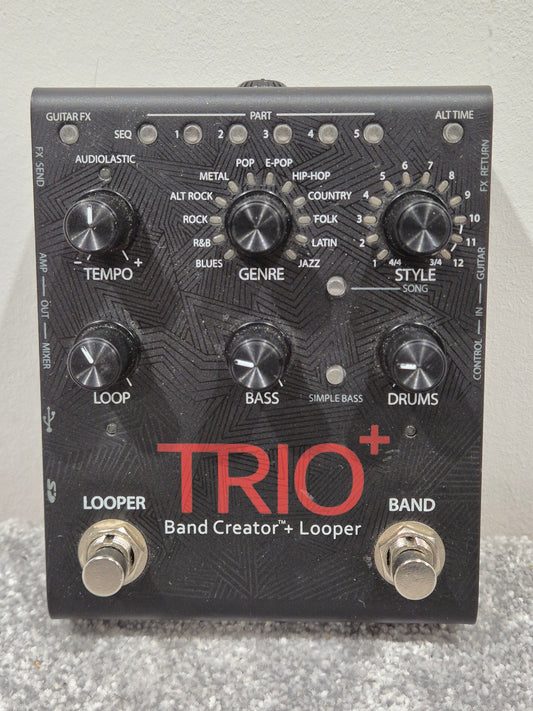 Digitech Trio+ Band Creator - Guitar Effect Pedal w/ Original Box RRP £279