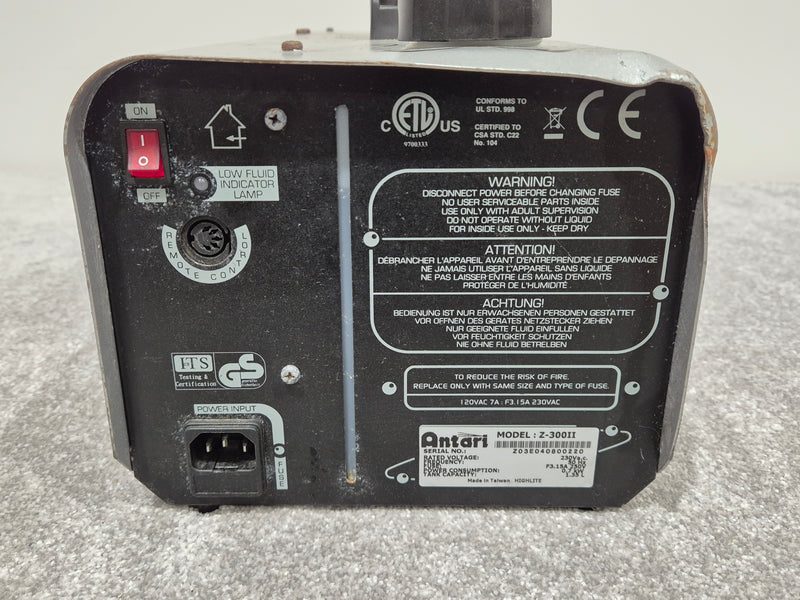 Antari Z-300 - Fine Mist Hazer Machine - Image 6