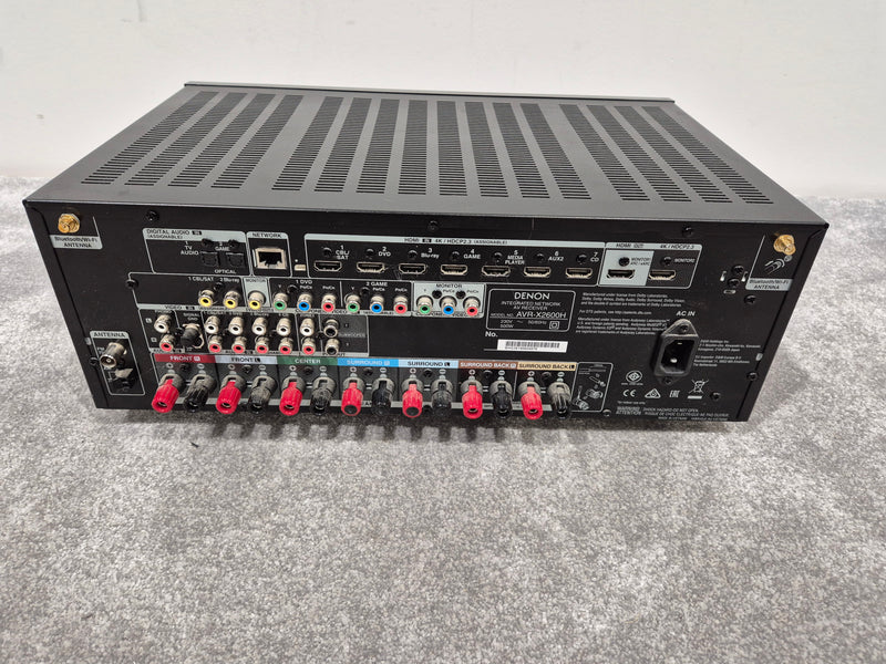Denon AVR-X2600H - 7.2 Channel AV Receiver/Amplification - image 4