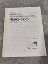 Roland MSQ-700 - Multitrack Digital Keyboard Sequencer (Read Description) - Photo 13
